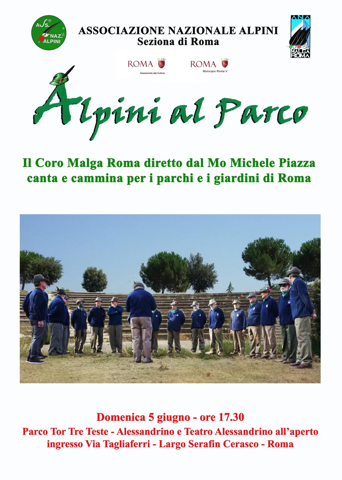 Alpini Al Parco di Tor Tre Teste